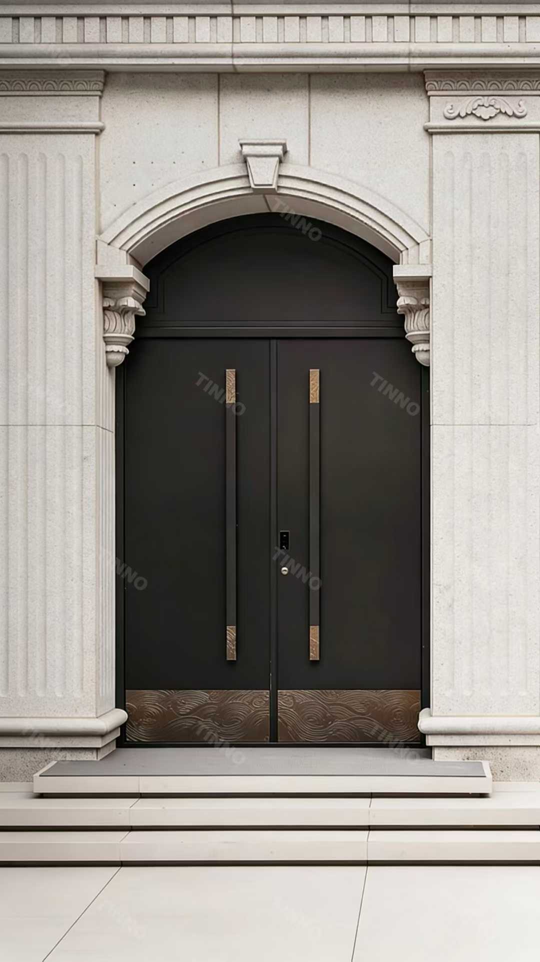 TINNO 入户门：以古典底蕴，演绎当代大宅气度